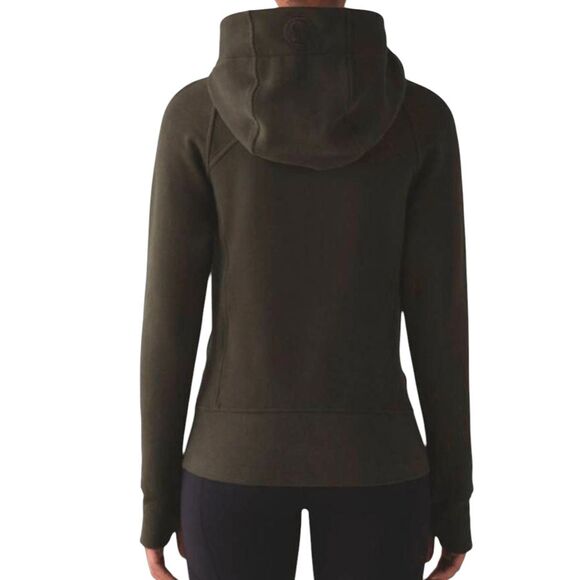 LULULEMON ATHLETICA Scuba Hoodie 'Light Cotton Fleece' Size 6 - Picture 1 of 4